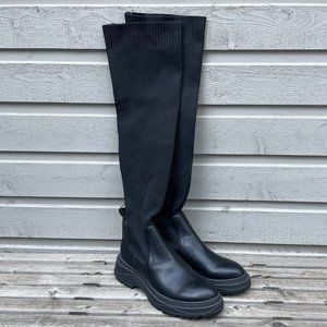 Women's Stretch Knit Boots